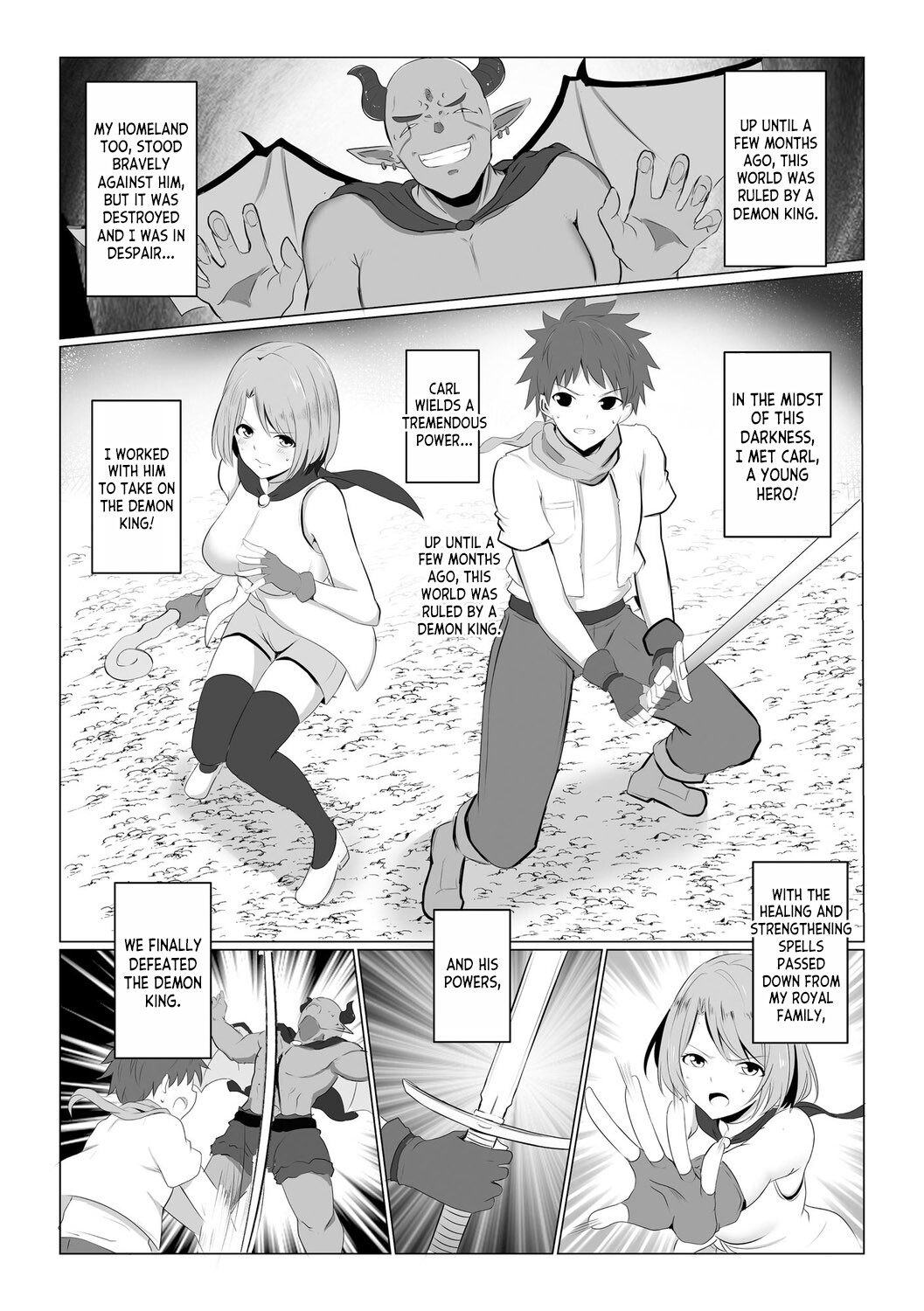 Hentai Manga Comic-Until I Fall Into a Demon ch.1-Read-7